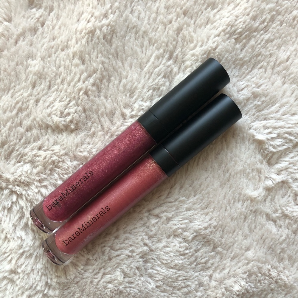 NWT BARE MINERALS Moxie Plumping Lip Gloss Set